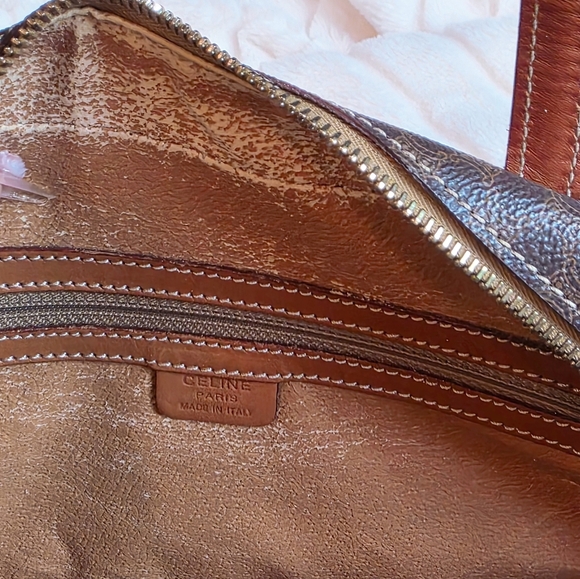 Celine handbag Macadam brown women's - Picture 7 of 12